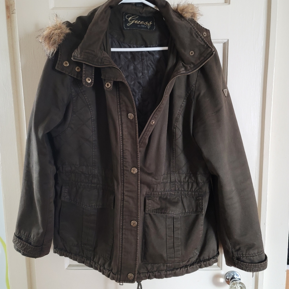 Guess winter coat.